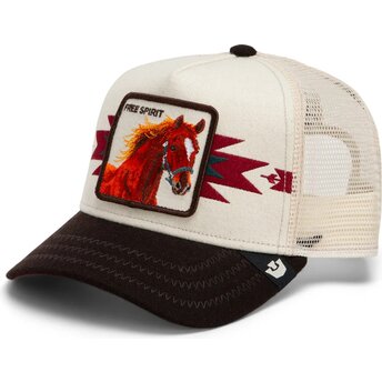 Kepurė išlenkta kreminė snapback Canyon Free Spirit Trailblazer The Farm Goorin Bros.