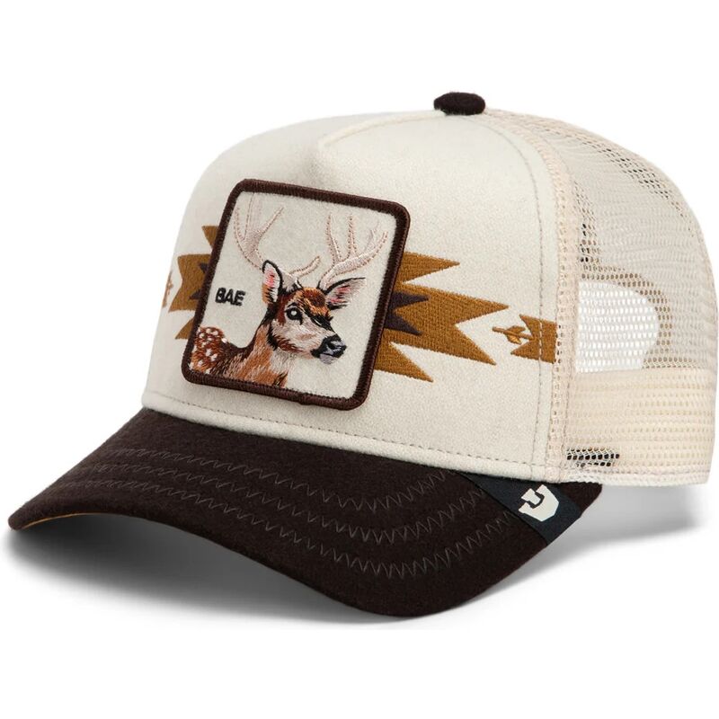 kepure-islenkta-kremine-snapback-canyon-bae-trailblazer-the-farm-goorin-bros