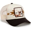kepure-islenkta-kremine-snapback-canyon-bae-trailblazer-the-farm-goorin-bros