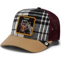 kepure-islenkta-ivairiaspalvis-snapback-brit-panther-check-mate-pissed-the-farm-goorin-bros