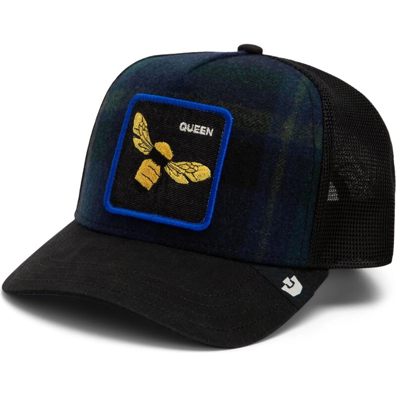 kepure-islenkta-ivairiaspalvis-snapback-brit-queen-check-mate-the-farm-goorin-bros