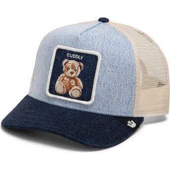Kepurė išlenkta mėlyna snapback Cuddly After Dark The Farm Goorin Bros.