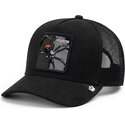 kepure-islenkta-juoda-snapback-black-out-spider-blackened-metallic-poison-the-farm-goorin-bros