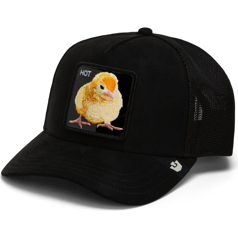 kepure-islenkta-juoda-snapback-black-out-chick-blackened-metallic-hot-the-farm-goorin-bros
