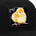 kepure-islenkta-juoda-snapback-black-out-chick-blackened-metallic-hot-the-farm-goorin-bros