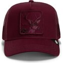 kepure-islenkta-raudona-snapback-tonal-bae-full-intent-the-farm-goorin-bros