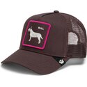 kepure-islenkta-ruda-snapback-shadow-bull-terrier-off-the-leash-the-farm-goorin-bros