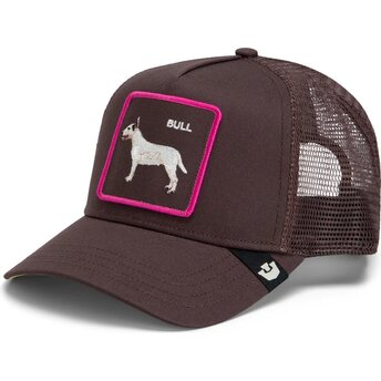 Kepurė išlenkta ruda snapback Shadow Bull Terrier Off The Leash The Farm Goorin Bros.