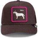 kepure-islenkta-ruda-snapback-shadow-bull-terrier-off-the-leash-the-farm-goorin-bros
