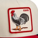 kepure-islenkta-raudona-snapback-the-suede-rooster-microsuede-cock-the-farm-goorin-bros