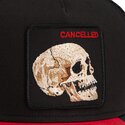 kepure-islenkta-juoda-snapback-cancelled-skull-microsuede-the-farm-goorin-bros