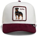 kepure-islenkta-balta-snapback-suede-alpha-microsuede-the-farm-goorin-bros