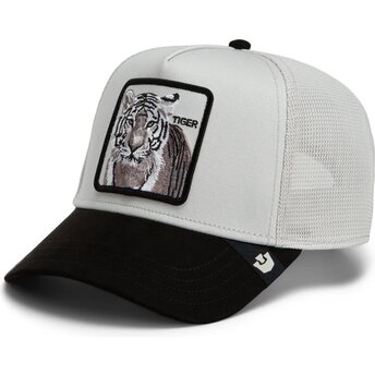 Kepurė išlenkta pilka snapback Suede Tiger Microsuede The Farm Goorin Bros.