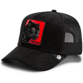 Kepurė išlenkta juoda snapback Nera Rossa Microsuede The Farm Goorin Bros.