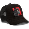 kepure-islenkta-juoda-snapback-nera-rossa-microsuede-the-farm-goorin-bros