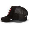 kepure-islenkta-juoda-snapback-nera-rossa-microsuede-the-farm-goorin-bros