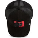 kepure-islenkta-juoda-snapback-nera-rossa-microsuede-the-farm-goorin-bros