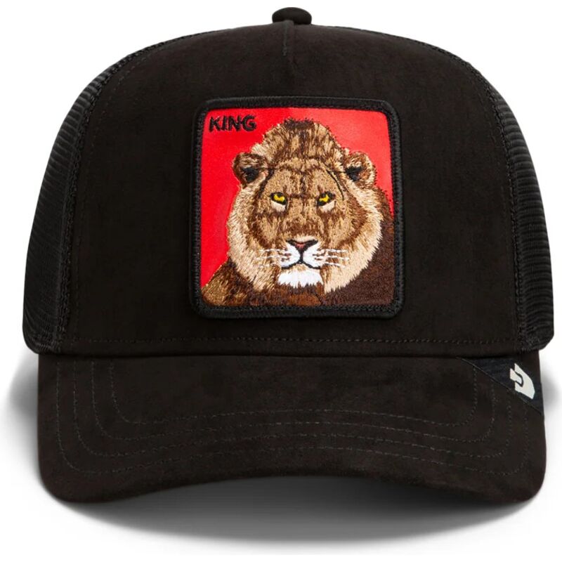 kepure-islenkta-juoda-snapback-re-leone-rosso-microsuede-king-the-farm-goorin-bros kepure-islenkta-juoda-snapback-re-leone-rosso-microsuede-king-the-farm-goorin-bros