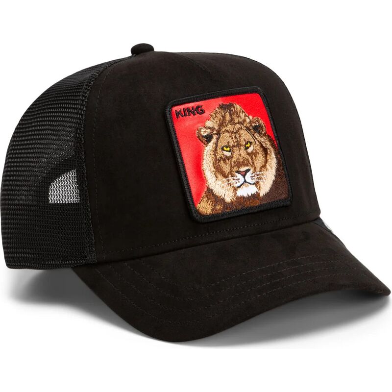 kepure-islenkta-juoda-snapback-re-leone-rosso-microsuede-king-the-farm-goorin-bros kepure-islenkta-juoda-snapback-re-leone-rosso-microsuede-king-the-farm-goorin-bros