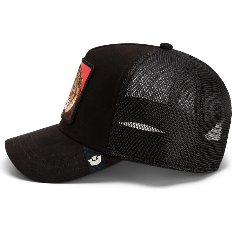 kepure-islenkta-juoda-snapback-re-leone-rosso-microsuede-king-the-farm-goorin-bros kepure-islenkta-juoda-snapback-re-leone-rosso-microsuede-king-the-farm-goorin-bros