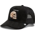 kepure-islenkta-juoda-snapback-suede-cancelled-skull-microsuede-the-farm-goorin-bros