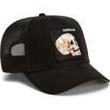 kepure-islenkta-juoda-snapback-suede-cancelled-skull-microsuede-the-farm-goorin-bros