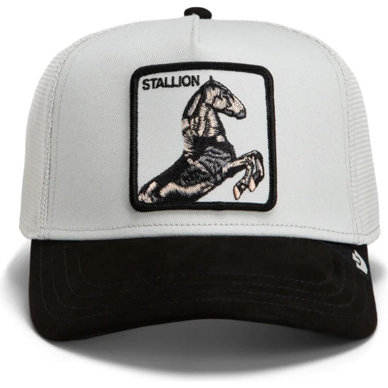 kepure-islenkta-pilka-snapback-suede-stallion-microsuede-the-farm-goorin-bros