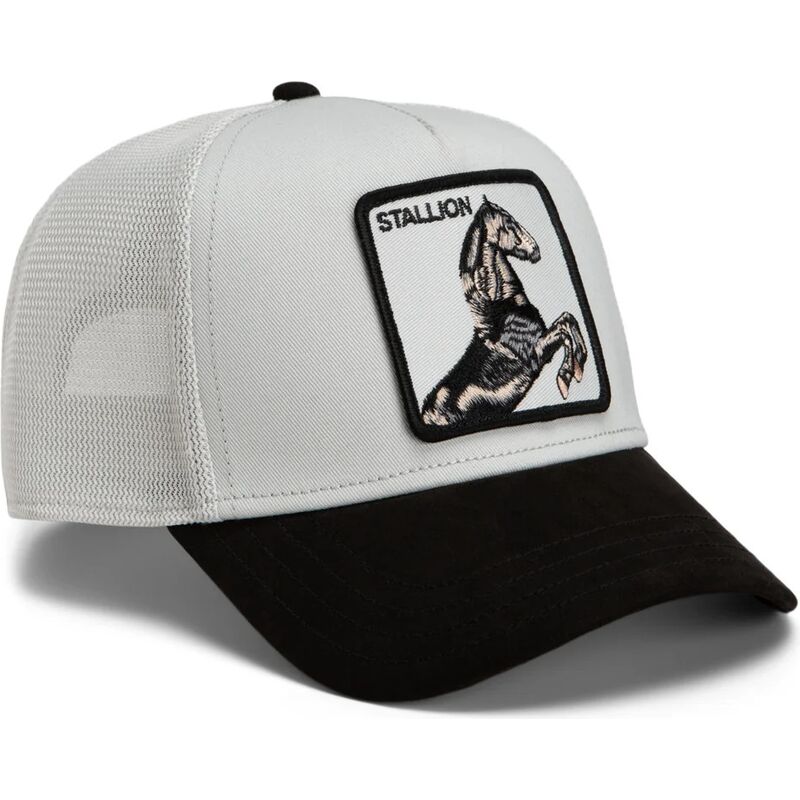 kepure-islenkta-pilka-snapback-suede-stallion-microsuede-the-farm-goorin-bros
