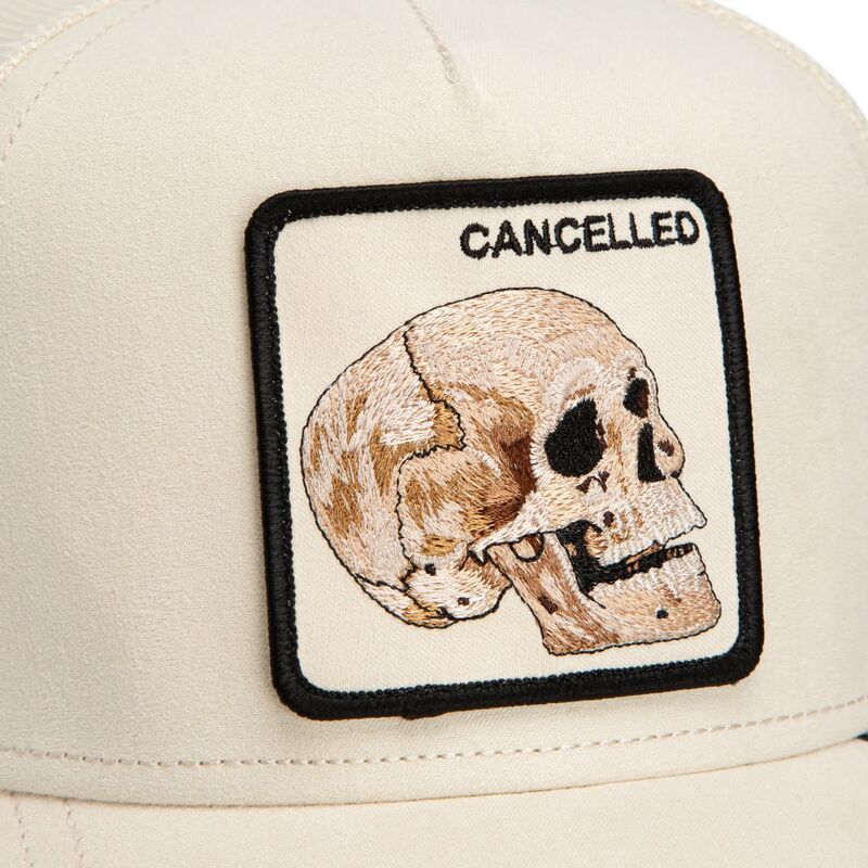 kepure-islenkta-smelio-snapback-suede-cancelled-skull-microsuede-the-farm-goorin-bros