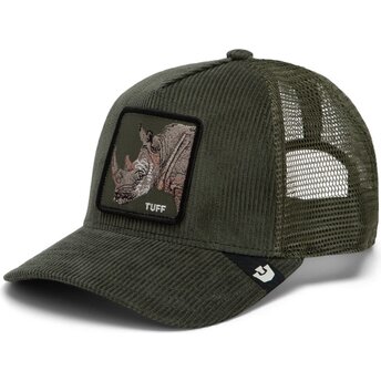 Kepurė išlenkta žalia snapback Corduroy Tuff Ridgeline The Farm Goorin Bros.