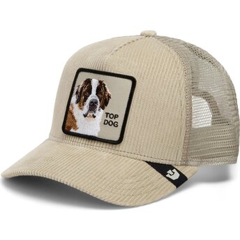 Kepurė išlenkta smėlio snapback Corduroy Top Dog Ridgeline The Farm Goorin Bros.