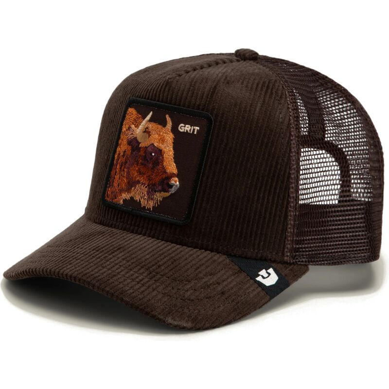 kepure-islenkta-ruda-snapback-corduroy-grit-ridgeline-the-farm-goorin-bros