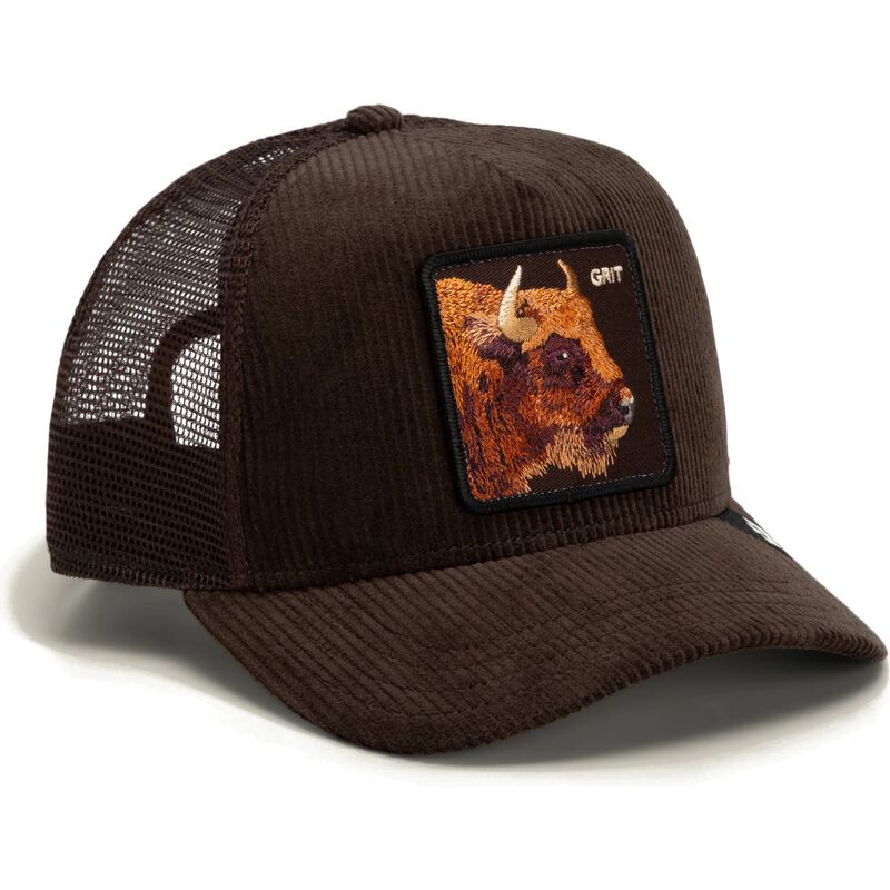 kepure-islenkta-ruda-snapback-corduroy-grit-ridgeline-the-farm-goorin-bros