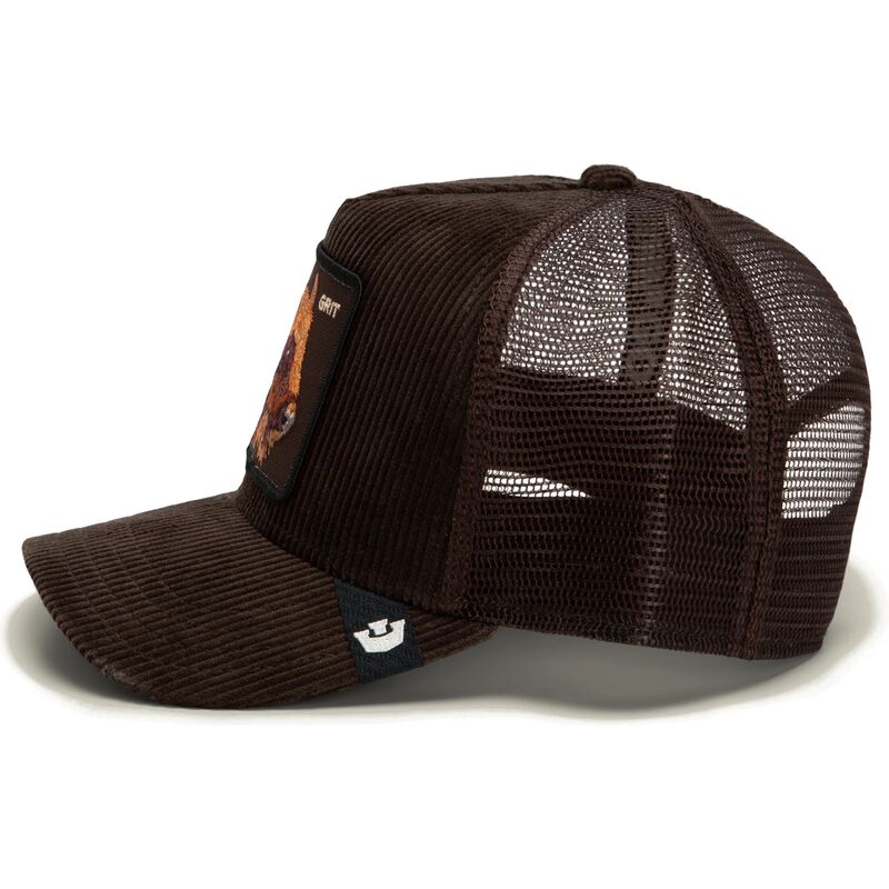 kepure-islenkta-ruda-snapback-corduroy-grit-ridgeline-the-farm-goorin-bros