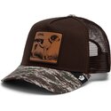 kepure-islenkta-ruda-snapback-engraved-dog-camo-glitch-the-farm-goorin-bros