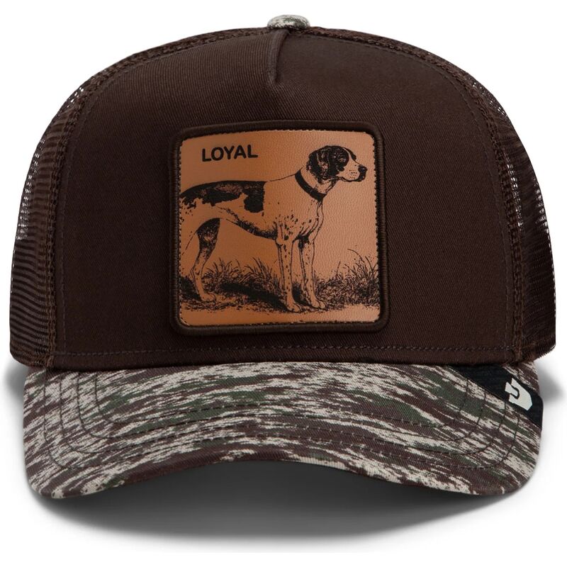 kepure-islenkta-ruda-snapback-engraved-dog-camo-glitch-the-farm-goorin-bros