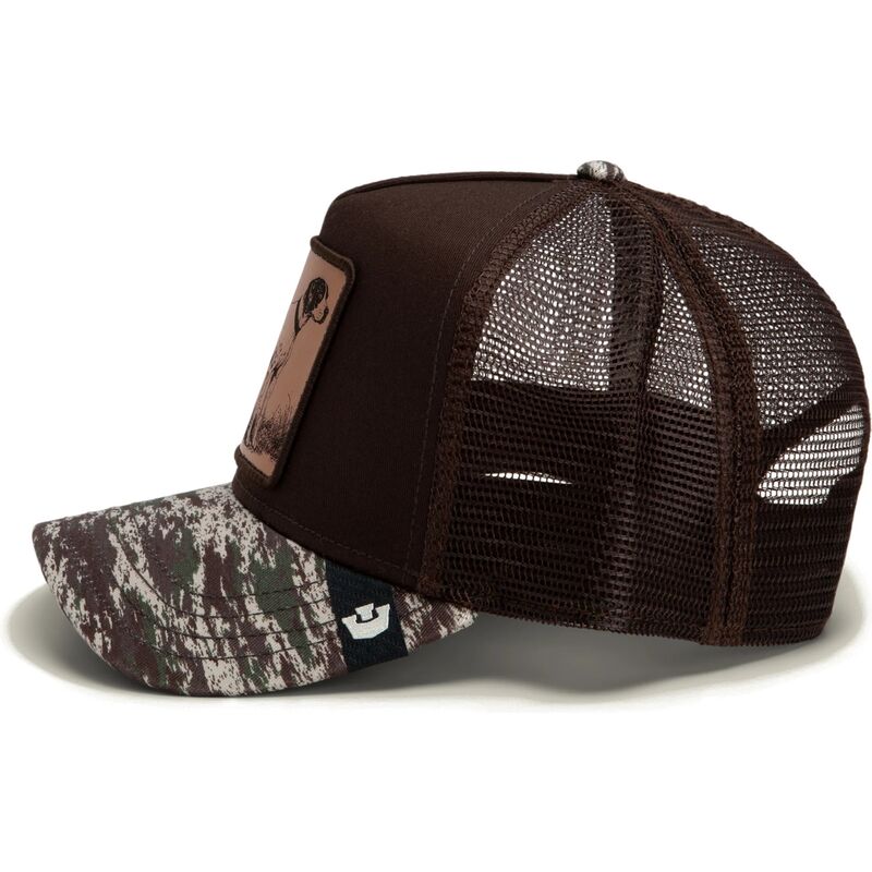 kepure-islenkta-ruda-snapback-engraved-dog-camo-glitch-the-farm-goorin-bros