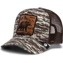 kepure-islenkta-kamufliazas-snapback-engraved-bear-camo-glitch-the-farm-goorin-bros