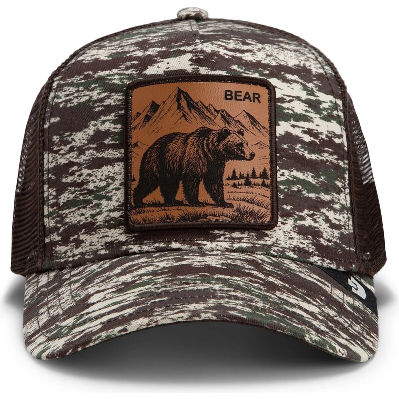 kepure-islenkta-kamufliazas-snapback-engraved-bear-camo-glitch-the-farm-goorin-bros