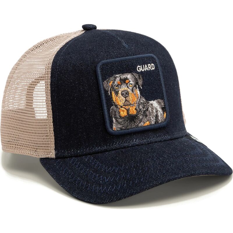 kepure-islenkta-tamsiai-melyna-snapback-guard-denim-after-dark-the-farm-goorin-bros