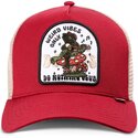 kepure-islenkta-raudona-snapback-hft-do-nothing-club-weird-vibes-frog-djinns