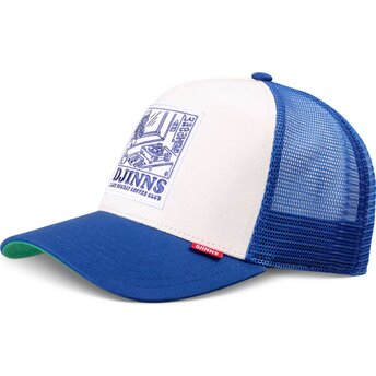 Kepurė išlenkta mėlyna snapback LSCC Lazy Sunday Coffee Club Record Djinns