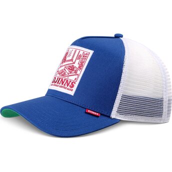 Kepurė išlenkta mėlyna snapback HFT LSCC Lazy Sunday Coffee Club Record Djinns