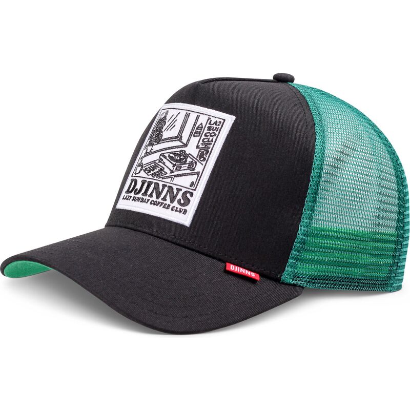 kepure-islenkta-juoda-snapback-hft-lscc-lazy-sunday-coffee-club-record-djinns
