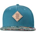 kepure-plokscia-melyna-snapback-multicolor-color-explo-djinns
