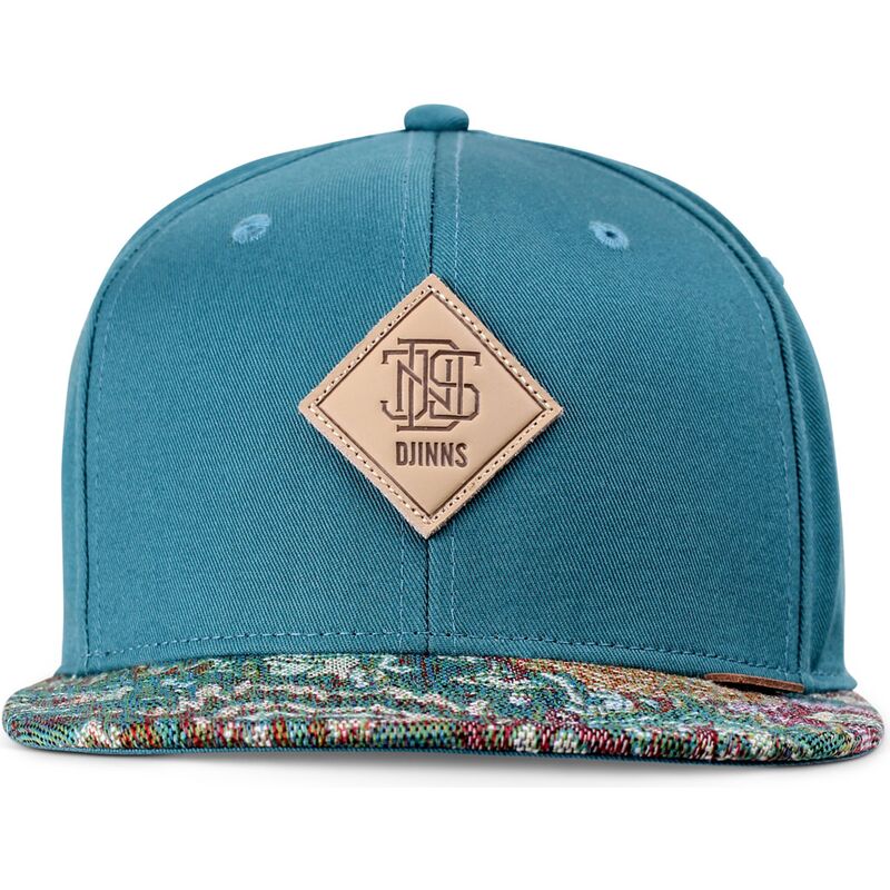 kepure-plokscia-melyna-snapback-multicolor-color-explo-djinns