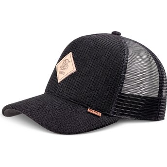 Kepurė išlenkta juoda snapback HFT Knitted Fab Djinns