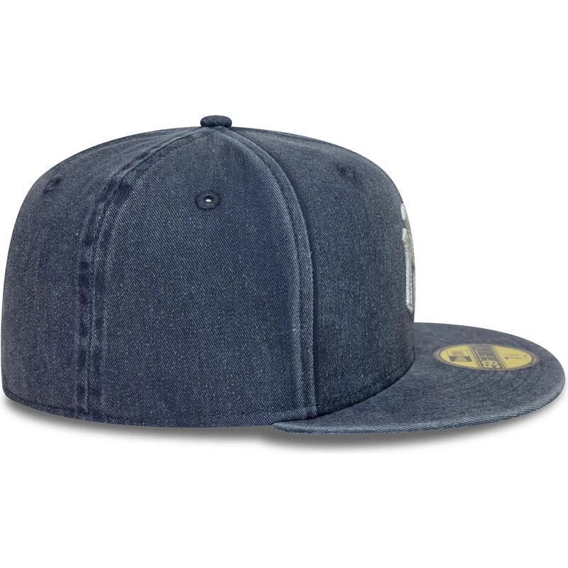 kepure-plokscia-tamsiai-melyna-priglundanti-59fifty-washed-new-york-yankees-mlb-new-era