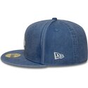kepure-plokscia-melyna-priglundanti-59fifty-washed-los-angeles-dodgers-mlb-new-era