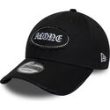 kepure-islenkta-juoda-reguliuojamas-9forty-gem-patch-distress-alone-new-era